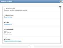 Tablet Screenshot of guidolio.ch